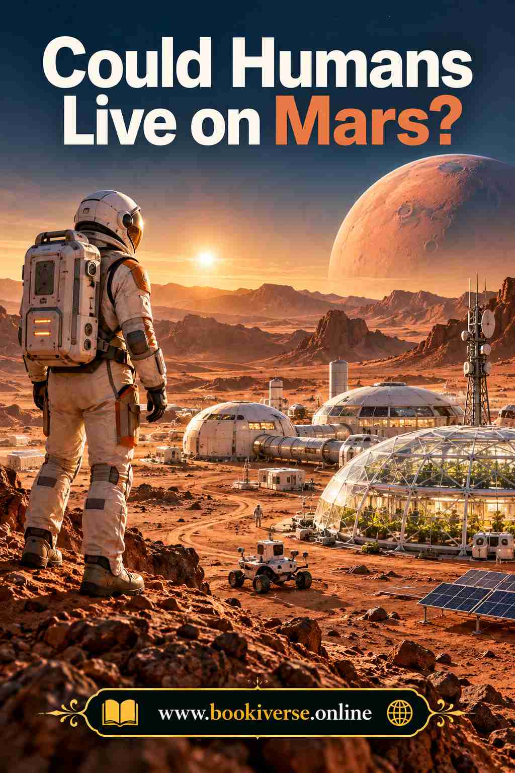 Could Humans Live on Mars Cover