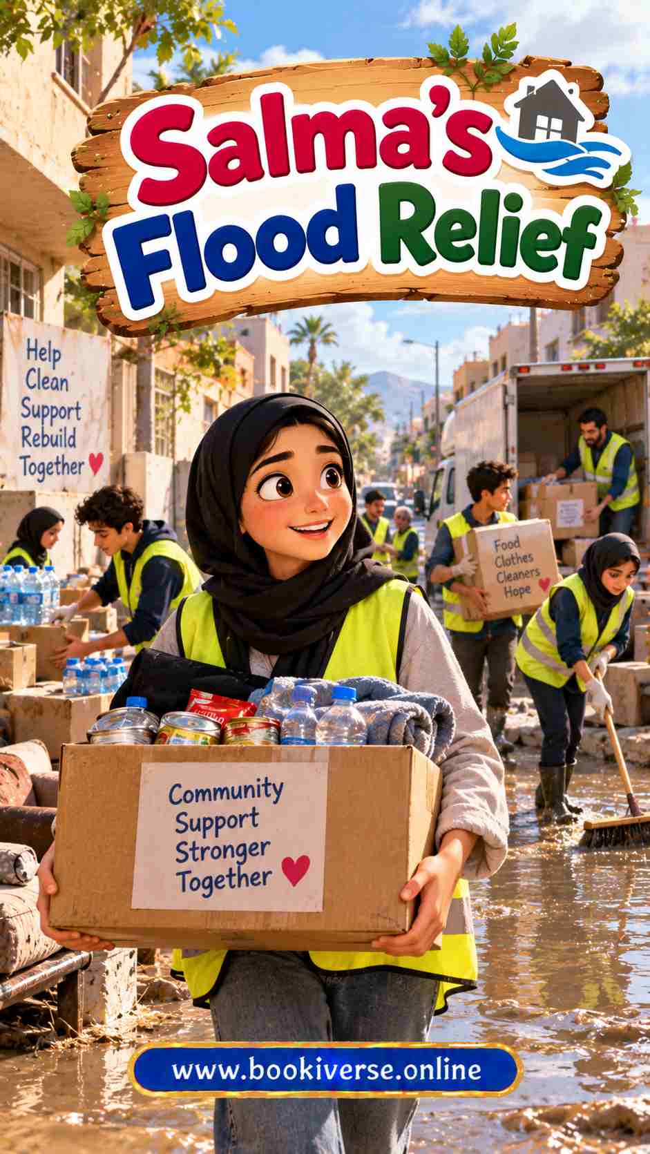 Salma's Flood Relief Cover