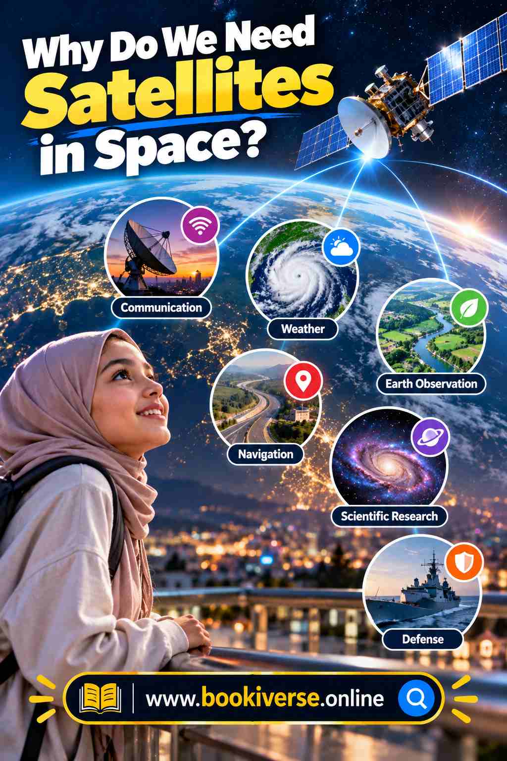 Why Do We Need Satellites in Space Cover