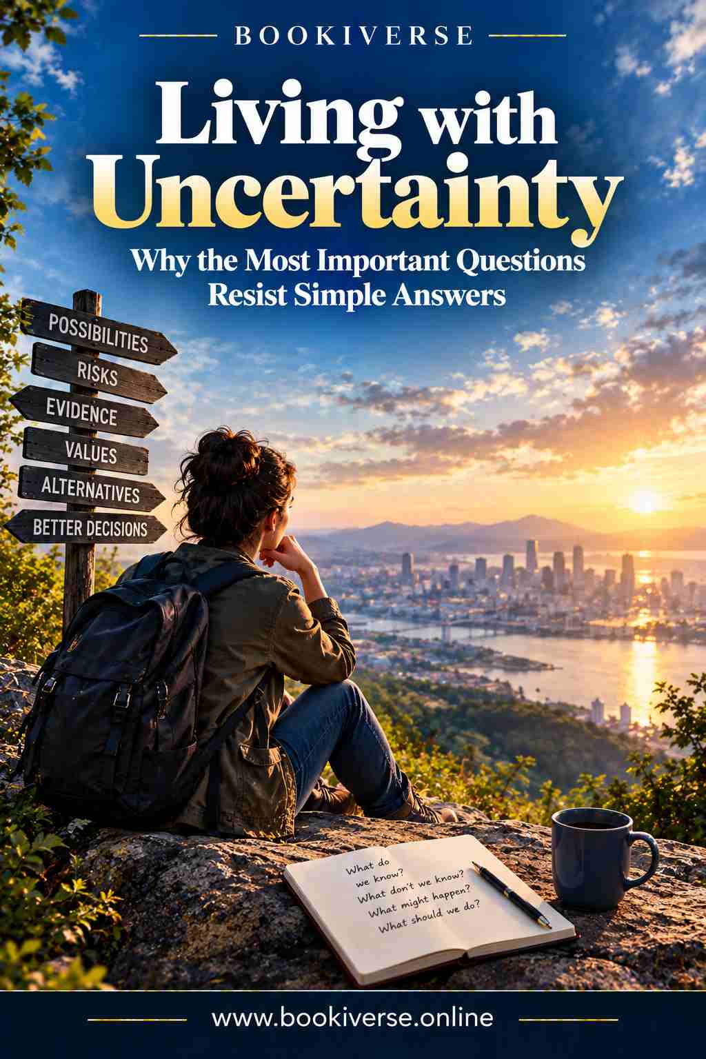 Living with Uncertainty: Why the Most Important Questions Resist Simple Answers Cover